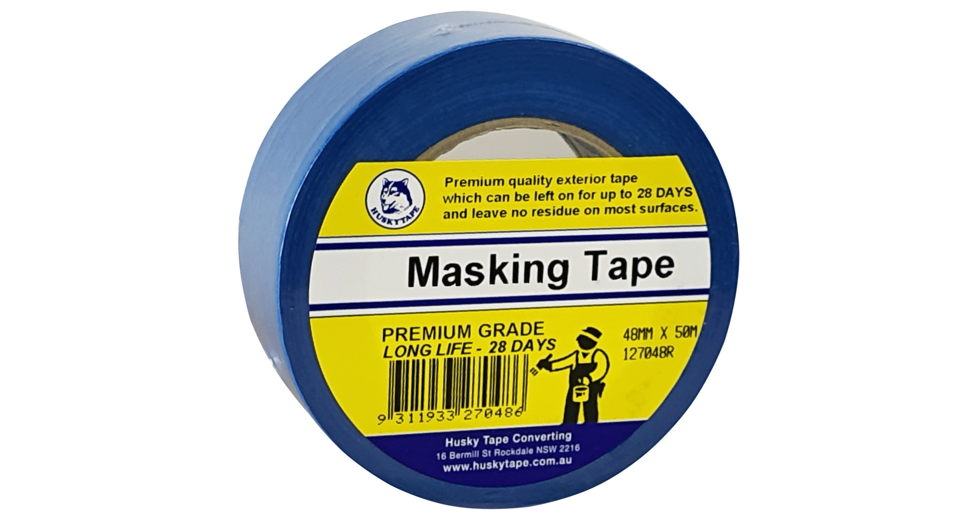 1.5 inch (36mm) Standard Grade Gaffers Tape ,Blue[1 Roll]